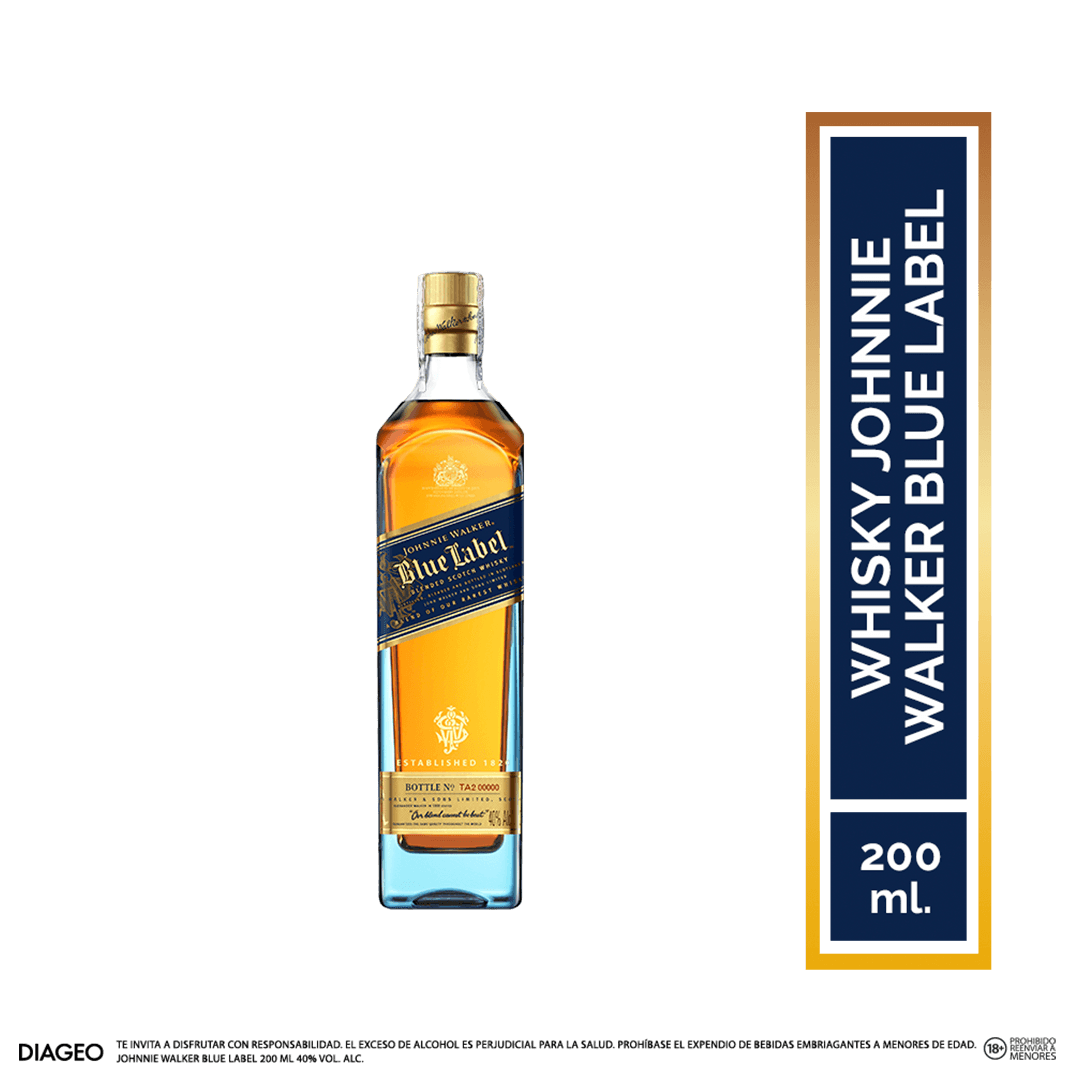 Whisky Johnnie Walker Blue Label 200 ML