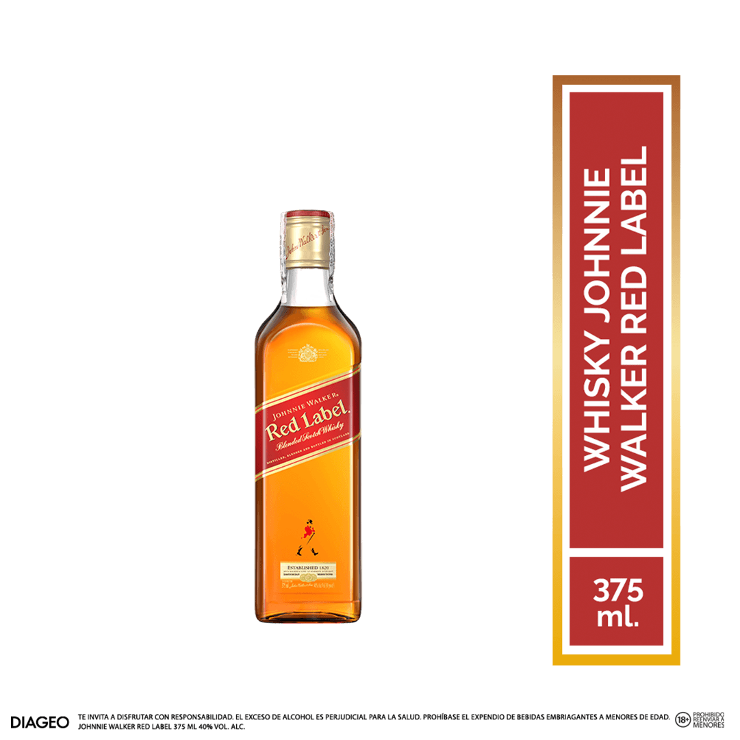 Whisky Johnnie Walker Red Label 375 ML