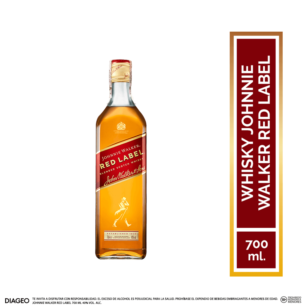 Whisky Johnnie Walker Red Label 700 ML