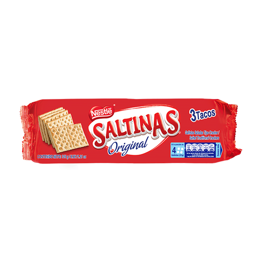 Galletas Saltinas Original 3 Tacos x318gr