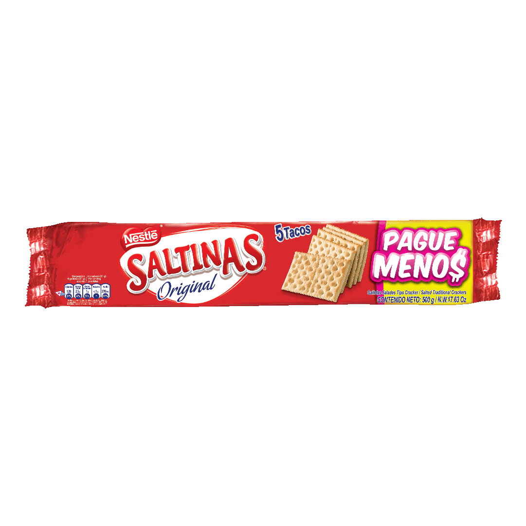 Galletas Saltinas Original 5 Tacos x530gr