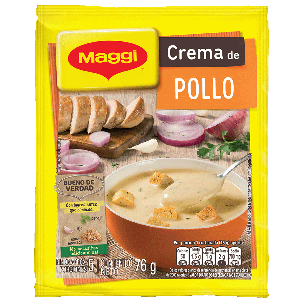 Maggi Crema Gourmet Pollo x76gr