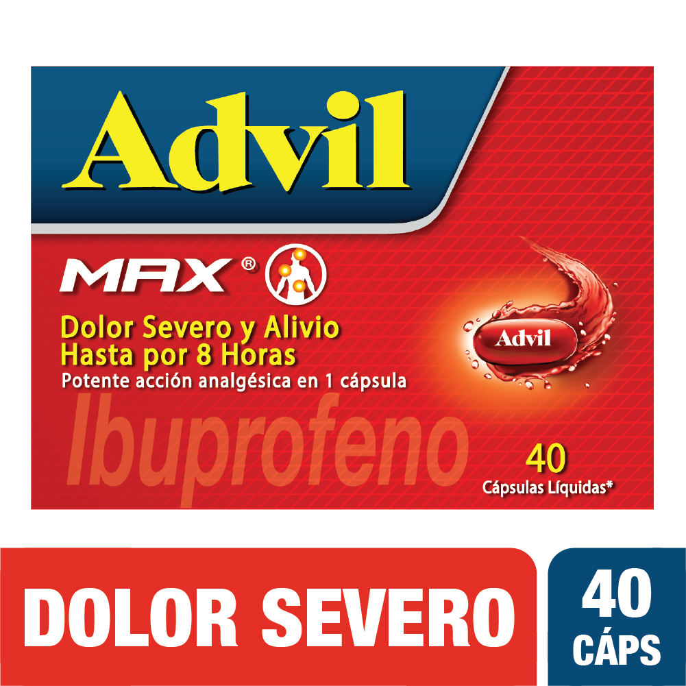 Advil Max x40 Capsulas