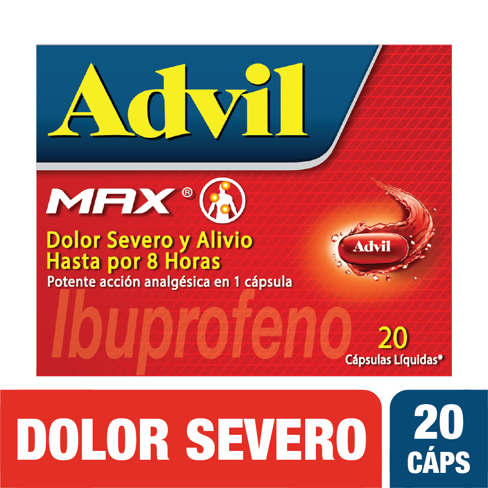 Advil Max x20 Capsulas