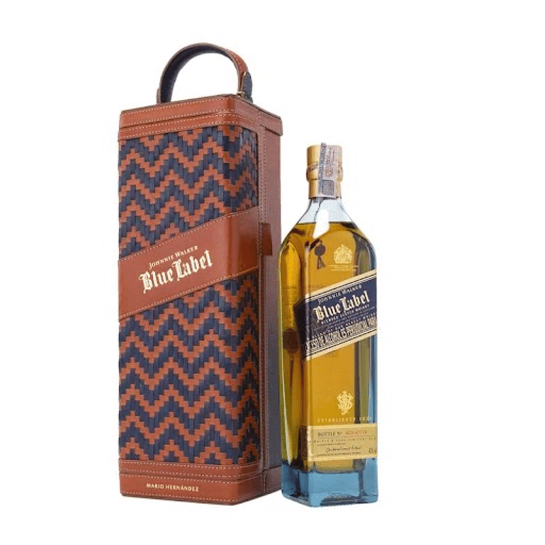 Whisky Johnnie Walker Blue Label M. Hernandez x750ml
