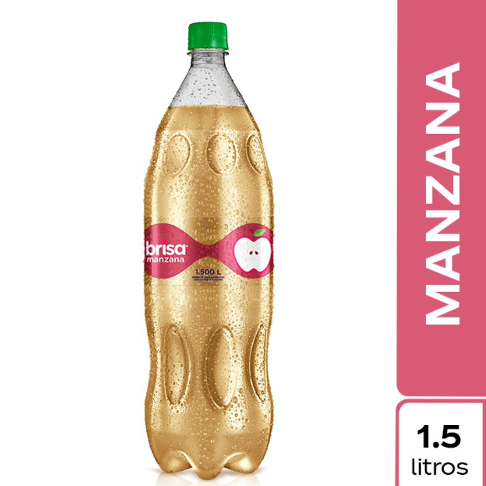 Agua Brisa Saborizada Manzana x1500ml