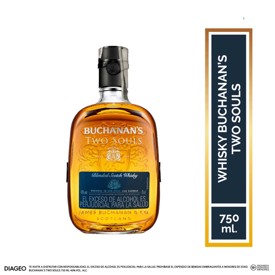 Whisky Buchanans Two Souls 750 ML