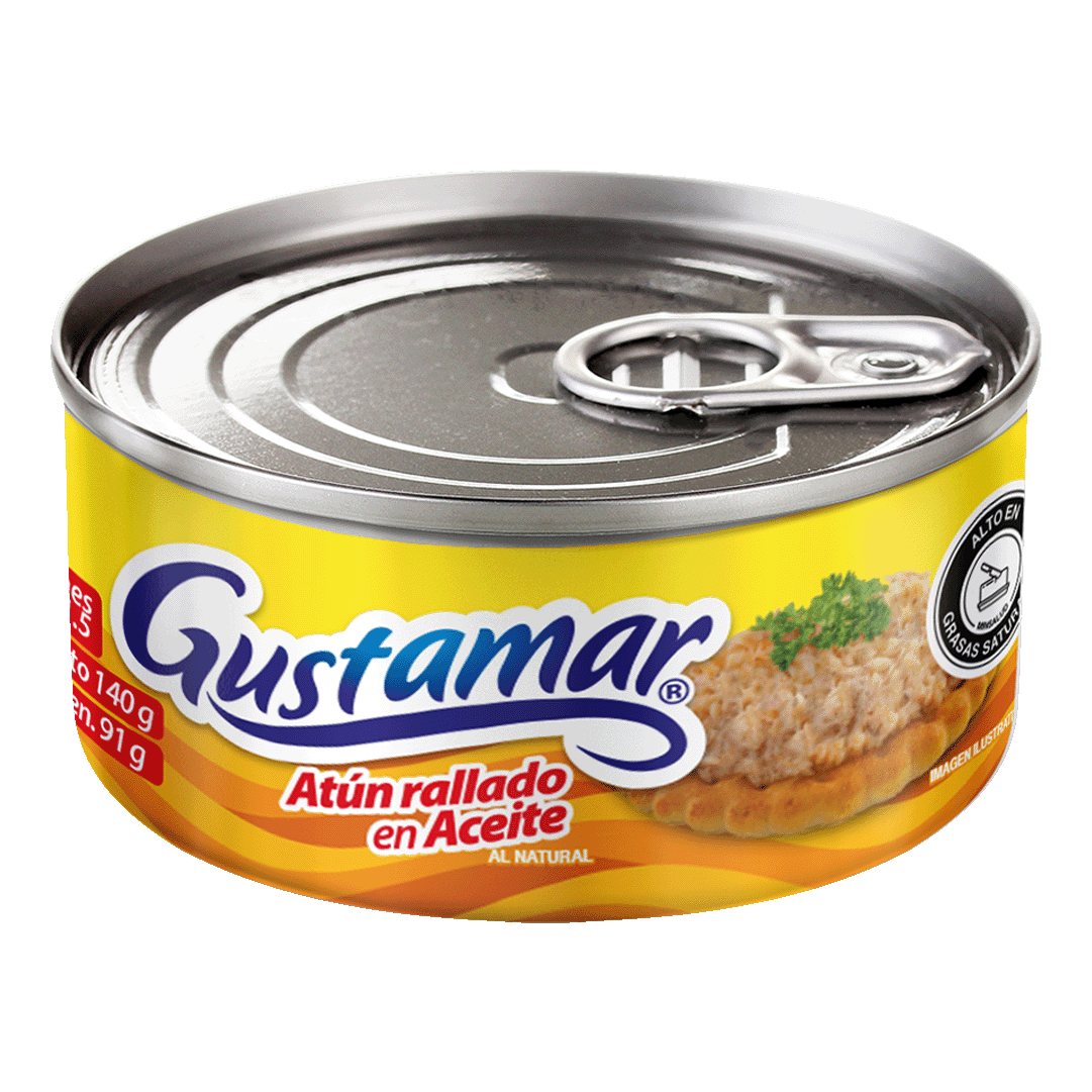 Atún Gustamar Rallado En Aceite x140gr