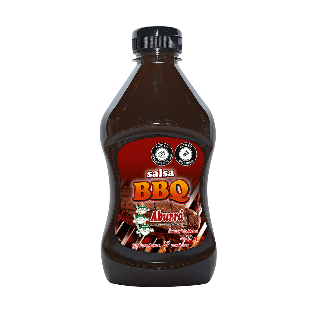 Salsa Bbq Squeeze Aburrá x400ml