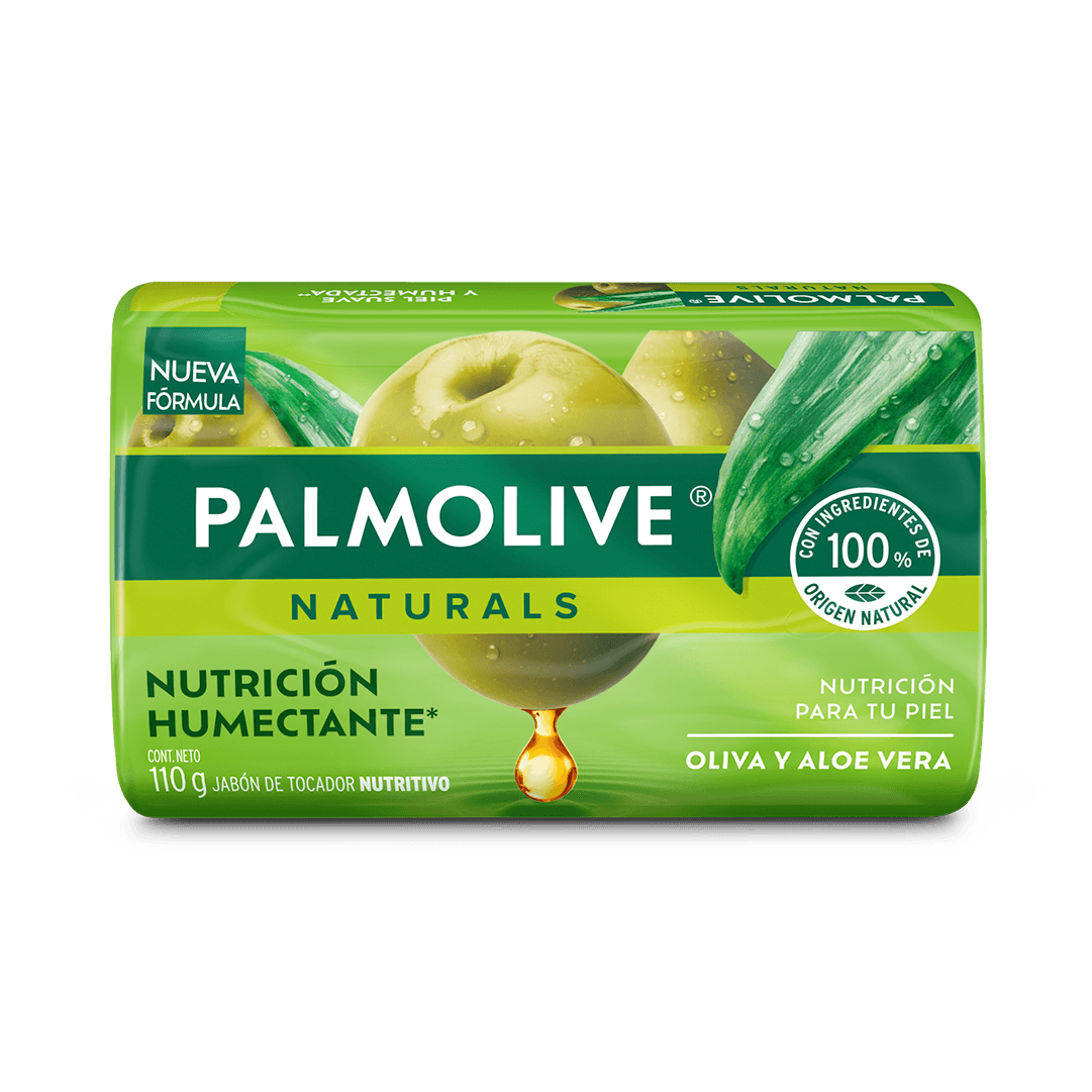 Jabón Palmolive Aloe y Oliva x110gr